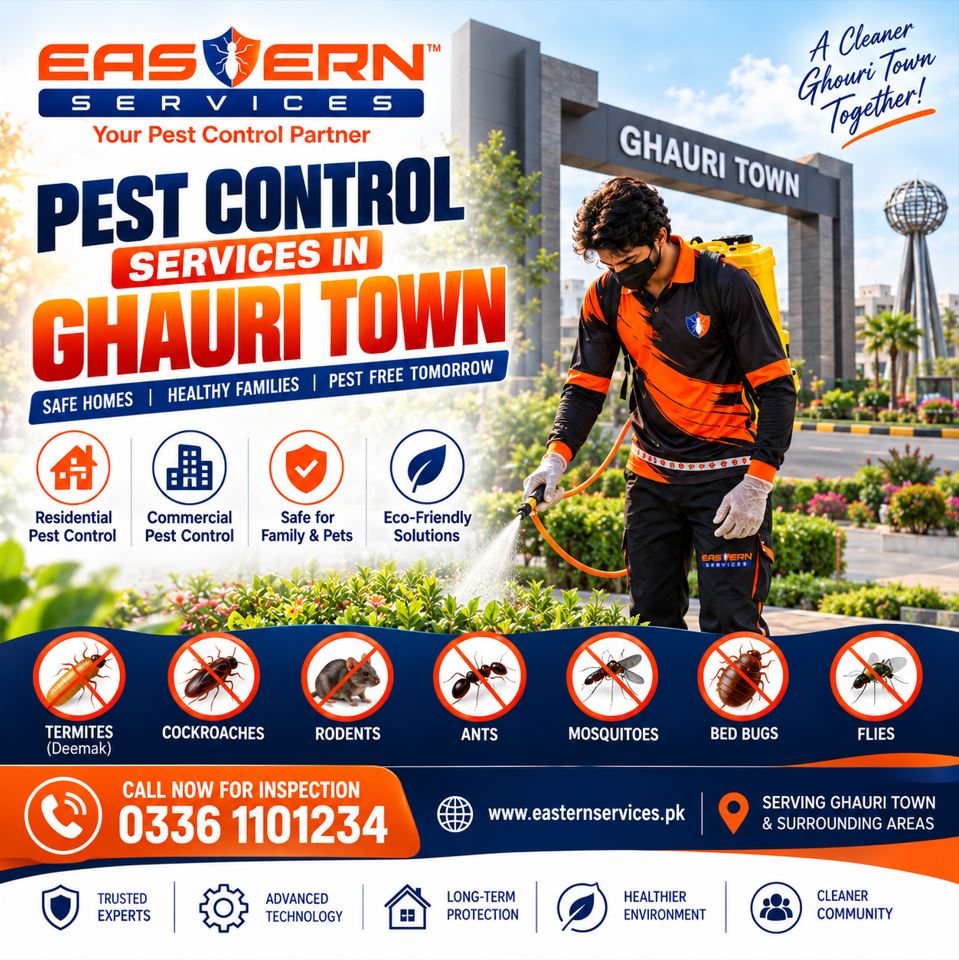 Certified Pest Control Ghouri Town Islamabad
